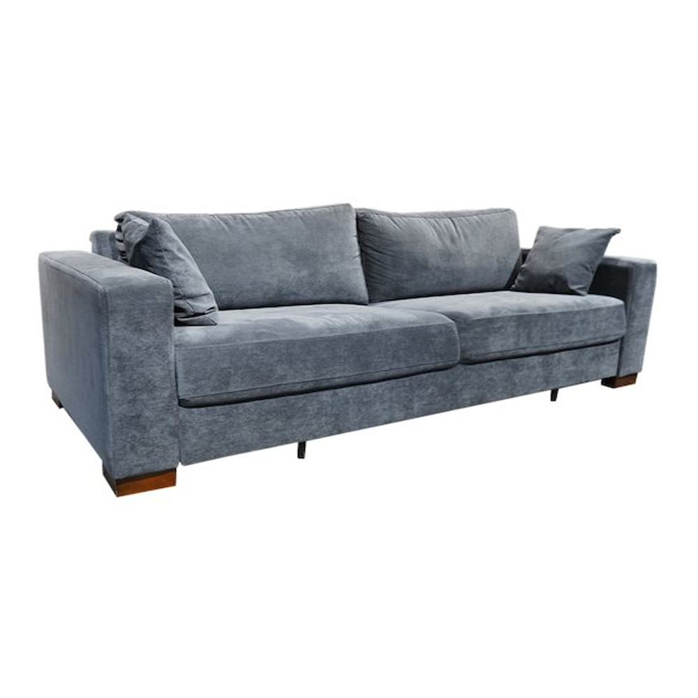 Sofa Giường | NID-007 | Vải Polyester | Ghi | R233xs104xc86cm