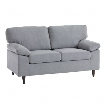 Sofa 2 Chỗ | Gedved | Vải Polyester | Xám Nhạt | R154xs85xc84cm
